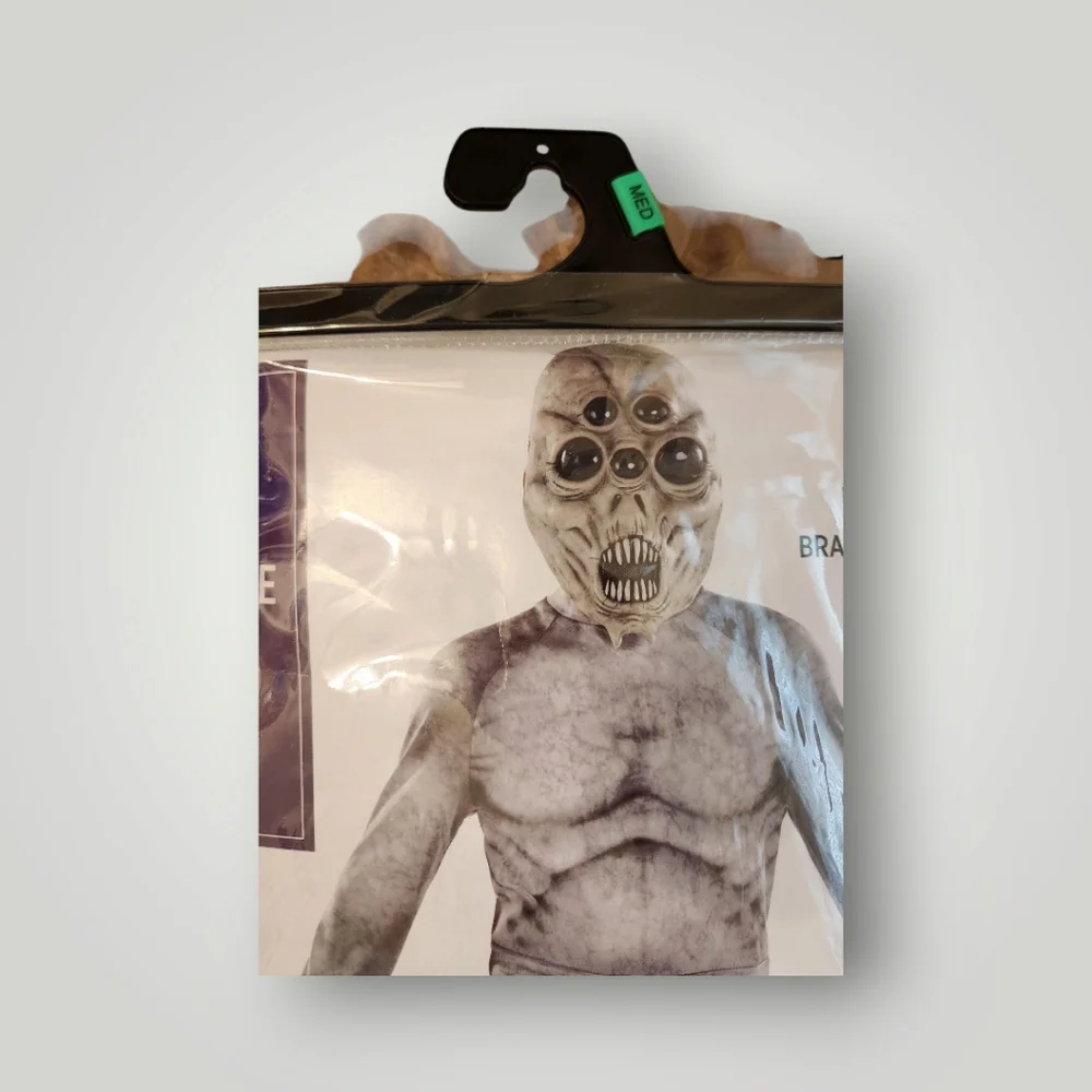 Alien Extraterrestrial Costume for Kids Size M 8 10 Alíen Extra Terrestre
